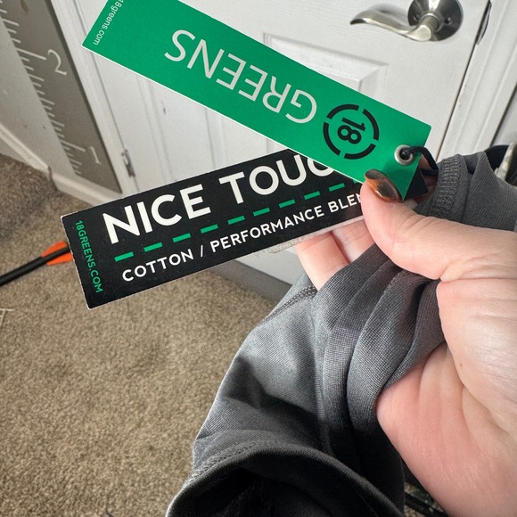 18 Greens Future Champions Gear NWT Juniors‎ Size S (6-7) Gray Long Sleeve Tee - Picture 5 of 7